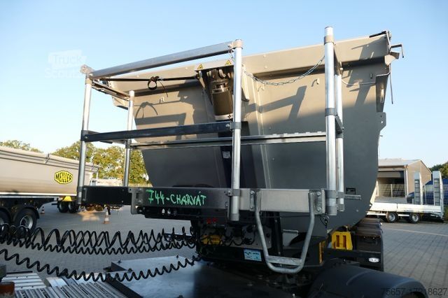 Tippsemitrailer MEILLER 3 achs. 25m³ Stahlmulde / Gummidichtung