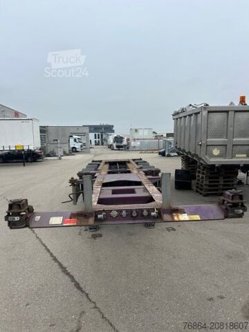 Náves s výmennou nadstavbou  M&V CHASSIS LIFTACHSE MITTE-HECKAUSSCHUB