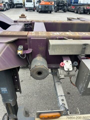 Náves s výmennou nadstavbou M&V CHASSIS LIFTACHSE MITTE-HECKAUSSCHUB