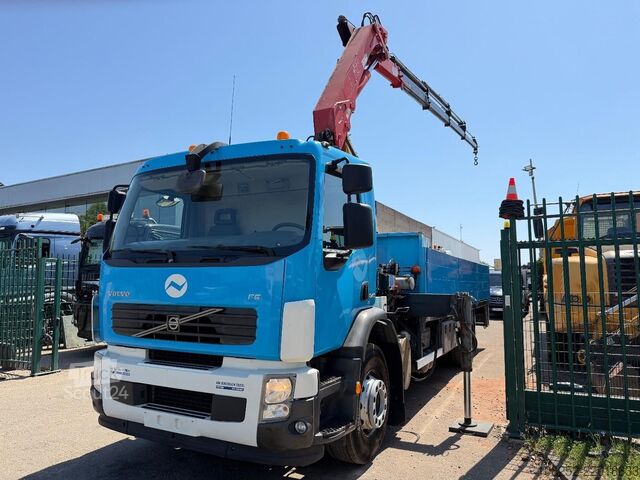 Camião-grua Volvo FE 240 - 19T + CRANE HMF 1560 K4 + RADIO - MANU...