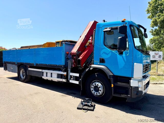 Plataforma de carga Volvo FE 240 - 19T PRITSCHE + KRAN HMF 1560 K4 + RADI...