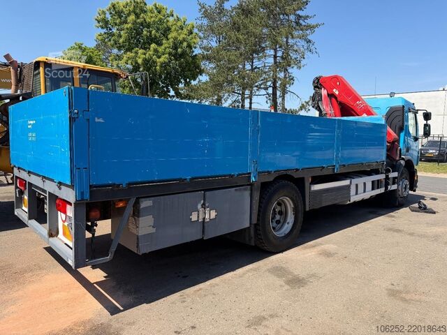 Plataforma de carga Volvo FE 240 - 19T PRITSCHE + KRAN HMF 1560 K4 + RADI...