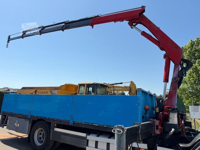 Plataforma de carga Volvo FE 240 - 19T PRITSCHE + KRAN HMF 1560 K4 + RADI...