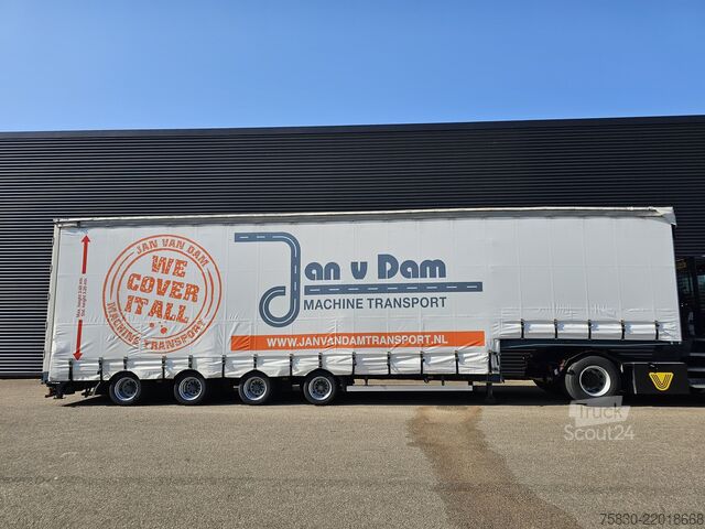 Alacsony rakodó ES-GE 4STL48 / 4 AXLE / SLIDING ROOF / EXPANDABLE / L...