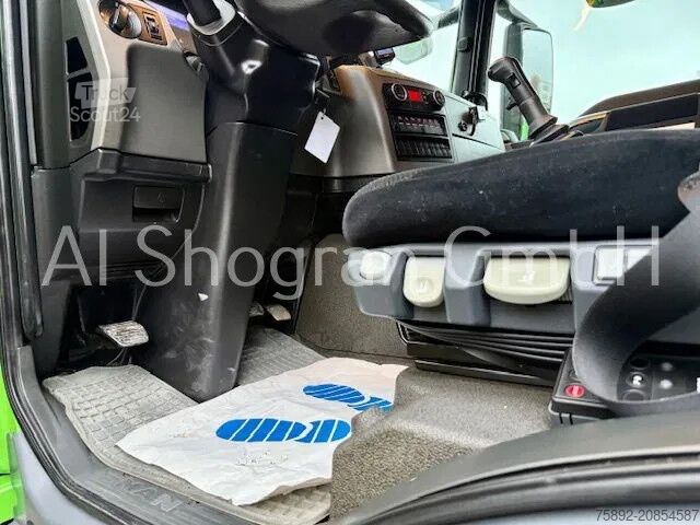 Platform aanhanger MAN TGS 18.360 Fassi F145AS22 Baustoff/Eu5