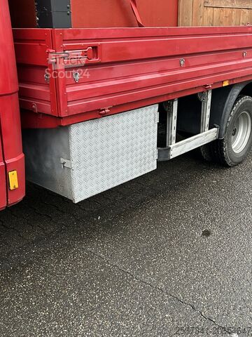 Flatbed truck with historic (H) license plate Mercedes-Benz 711 D