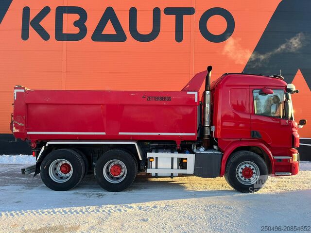 Tipper Scania P 410 6x2 BOX L=4555 mm