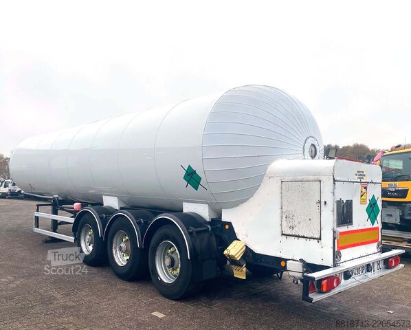 Semirremolque cisterna usado para CO2 SATRI gas semi trailer for CO2 Carbon dioxide