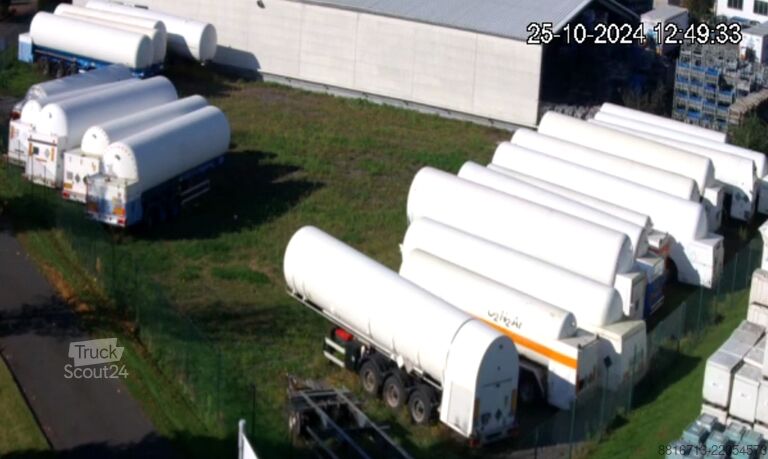 Semirremolque cisterna usado para CO2 SATRI gas semi trailer for CO2 Carbon dioxide