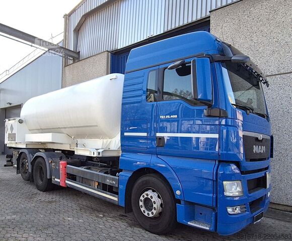 Tank gas truck cryogenic MAN Gas truck for oxygen nitrogen, argon
