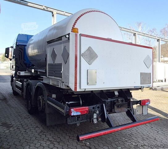 Tank gas truck cryogenic MAN Gas truck for oxygen nitrogen, argon
