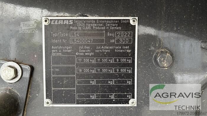 Mähdrescher Claas TRION 660 MONTANA