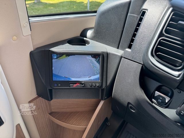 Camper integrale MALIBU I 460/490 KB LE Lithium+TV+Markise+Solar+Hubbett