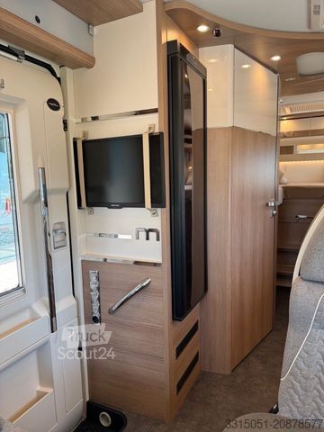 Camper integrale MALIBU I 460/490 KB LE Lithium+TV+Markise+Solar+Hubbett