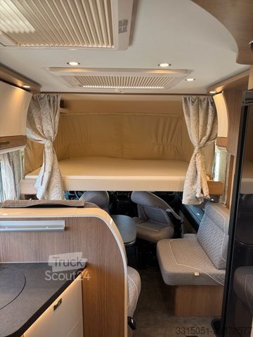 Camper integrale MALIBU I 460/490 KB LE Lithium+TV+Markise+Solar+Hubbett
