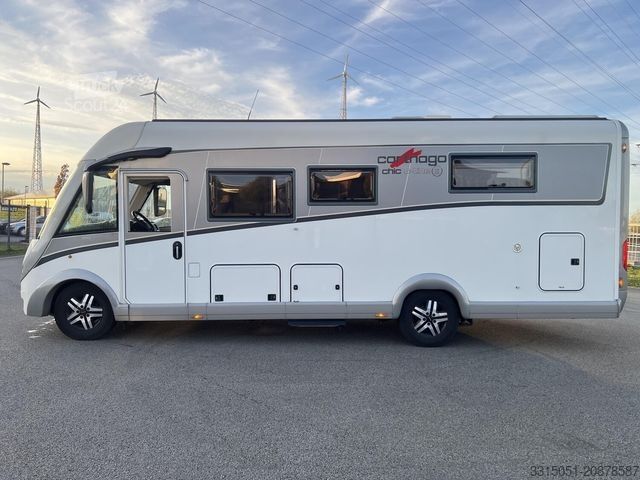 Integrirani avtodom CARTHAGO chic c-line I 5.0 Hubstützen+Klima+Markise+AHK