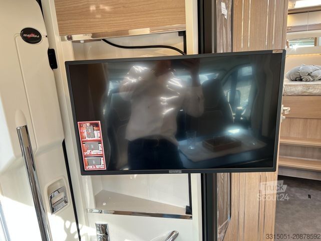 Polintegriran avtodom MALIBU T 450 RB LE Lithium+TV+Hubbett+Kamera