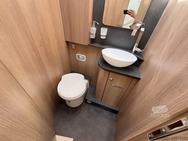 Polintegriran avtodom MALIBU T 450 RB LE Lithium+TV+Hubbett+Kamera