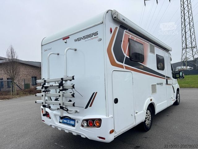 Caravana semiintegrada WEINSBERG CaraCompact 600 MEG Pepper Markise+Sat TV