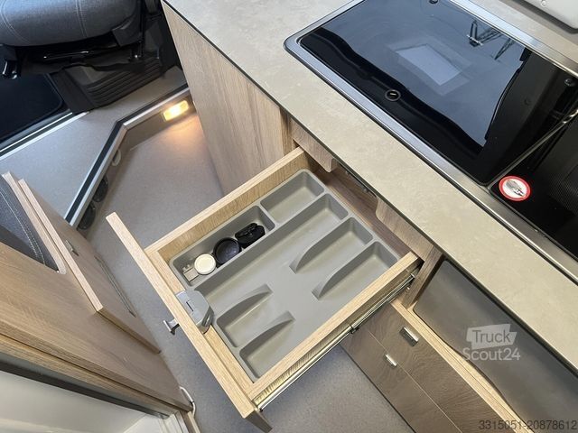 Kamper CLEVER Tour 540 Solar+Lithium+Wechselr.+Standheizung