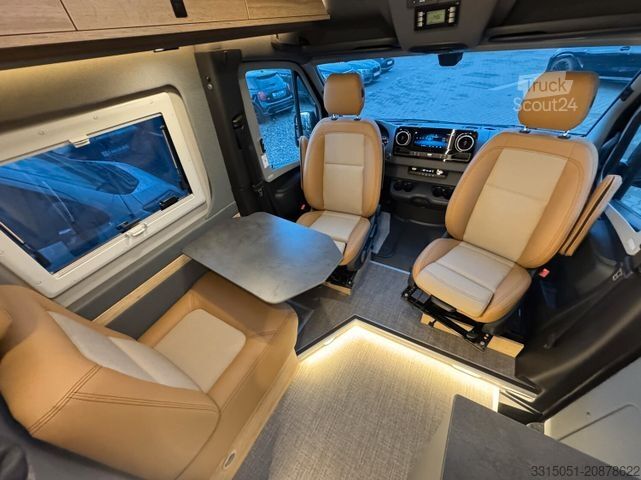 Kamper CLEVER Aventuro 600 SOFORT+Solar+Lithium+Wechselr