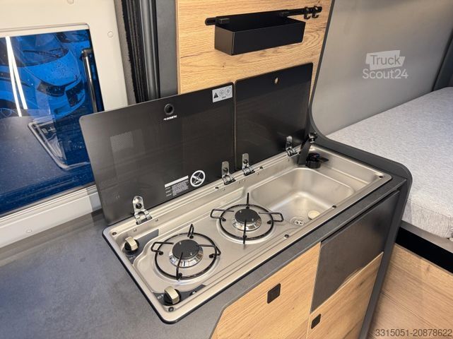 Kamper CLEVER Aventuro 600 SOFORT+Solar+Lithium+Wechselr