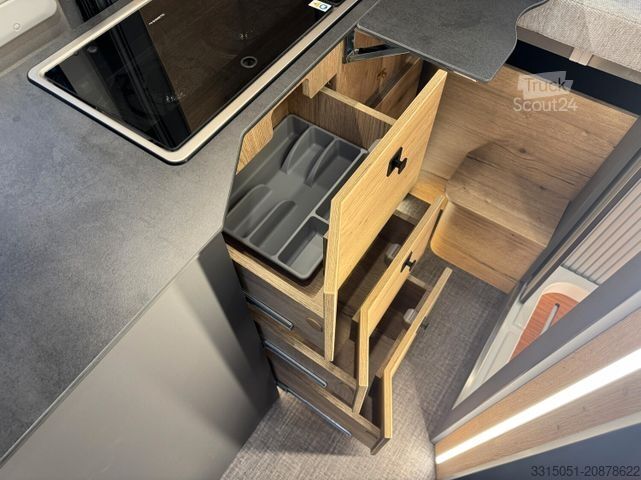 Kamper CLEVER Aventuro 600 SOFORT+Solar+Lithium+Wechselr