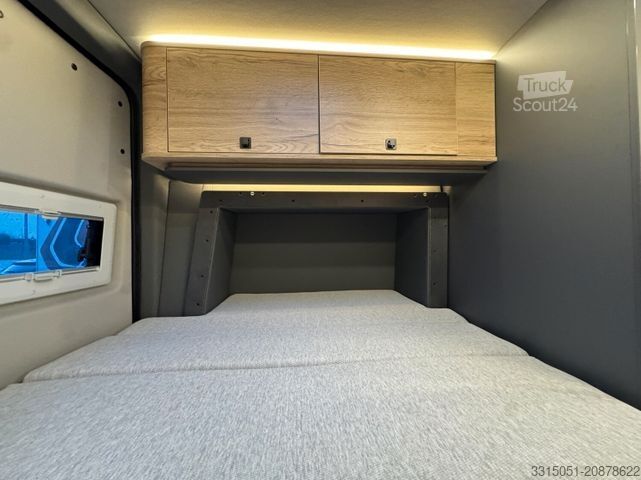 Kamper CLEVER Aventuro 600 SOFORT+Solar+Lithium+Wechselr