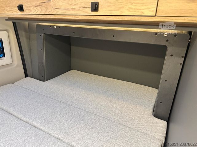 Kamper CLEVER Aventuro 600 SOFORT+Solar+Lithium+Wechselr