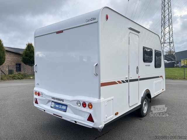 Kemperis WEINSBERG CaraCito 390 QD 1350kg+Dusche+Steckdosen-Paket