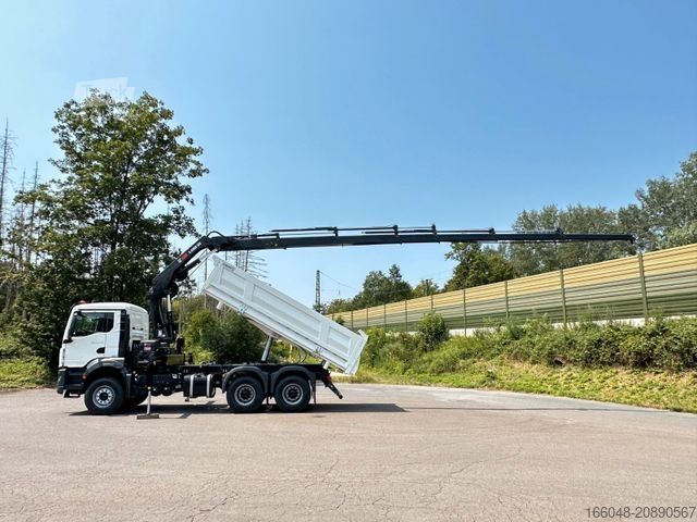 MAN TGS 33.440 6x4 /3-Seiten- Kipper / HIAB 228-6