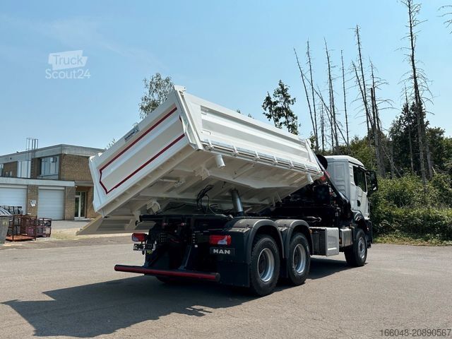 MAN TGS 33.440 6x4 /3-Seiten- Kipper / HIAB 228-6