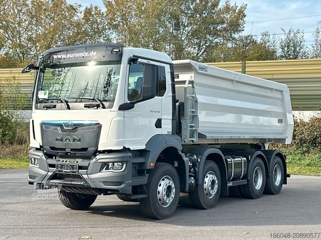 Tippbil MAN TGS 41.480 BB 8X4 Euromix Mulden Kipper HARDOX