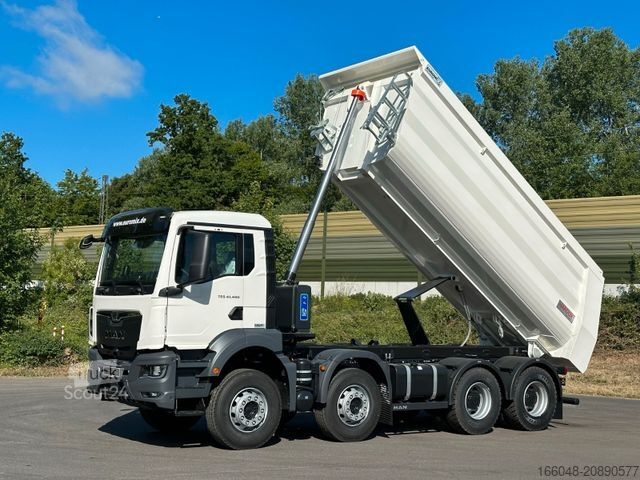 Tippbil MAN TGS 41.480 BB 8X4 Euromix Mulden Kipper HARDOX