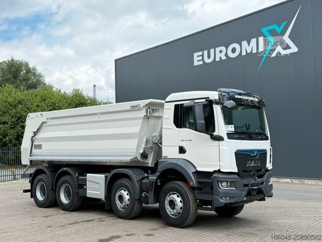 Tipvogn MAN TGS 41.480 BB 8X4 Hydraulische Klappe