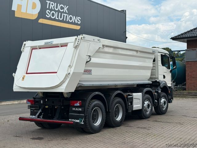 Tipvogn MAN TGS 41.480 BB 8X4 Hydraulische Klappe