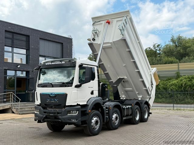 Tipvogn MAN TGS 41.480 BB 8X4 Hydraulische Klappe