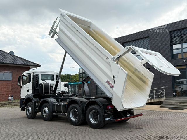 Tipvogn MAN TGS 41.480 BB 8X4 Hydraulische Klappe