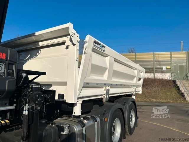 MAN TGS 28.440 6x4-4/3-Seiten- Kipper / Hiab 228-6