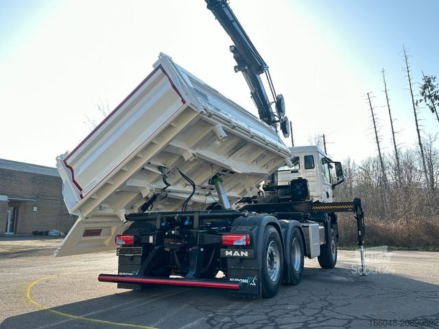 MAN TGS 28.440 6x4-4/3-Seiten- Kipper / Hiab 228-6