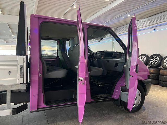 Fourgon pick-up FORD Transit DoKa Pritsche 7Sitzer*Garantie*