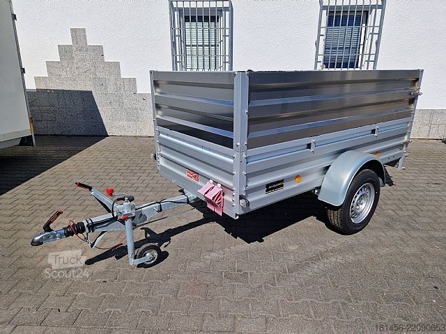 Rimorchio per auto Koch 4.13 Profi Greenkeeper Aluboden Bordwandaufsatz
