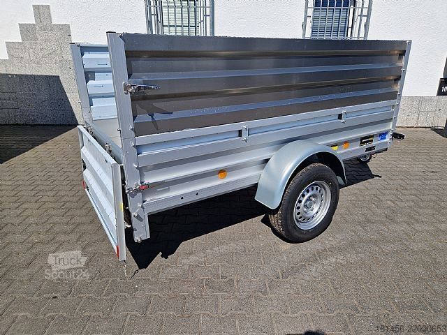 Rimorchio per auto Koch 4.13 Profi Greenkeeper Aluboden Bordwandaufsatz