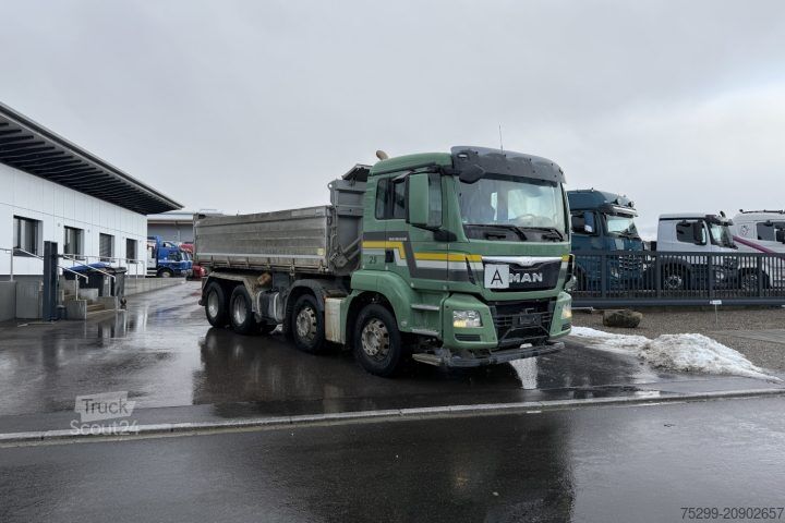 Dreiseitenkipper LKW MAN TGS 35.440 8x4 Meiller / Swiss-Vehicle