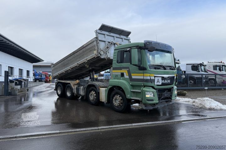 Dreiseitenkipper LKW MAN TGS 35.440 8x4 Meiller / Swiss-Vehicle