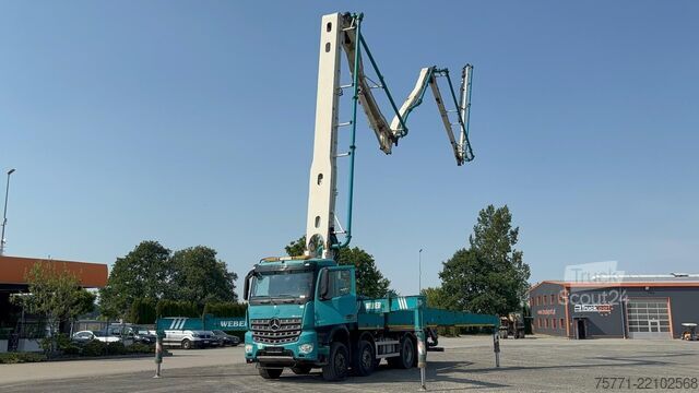 Bomba de betão Mercedes-Benz AROCS 3742 8x4 EURO6 POMPA DO BETONU SERMAC 5Z42