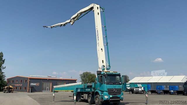 Bomba de betão Mercedes-Benz AROCS 3742 8x4 EURO6 POMPA DO BETONU SERMAC 5Z42