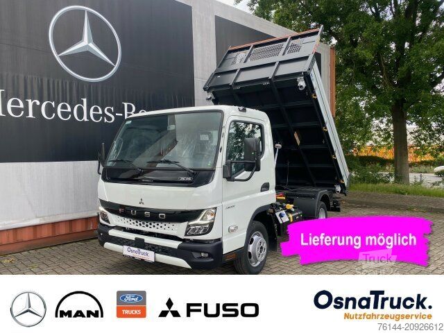 Billenőplatós furgon FUSO 3C15 AMT 3-Seitenkipper Klima,AHK 3,5t,Diffsperr