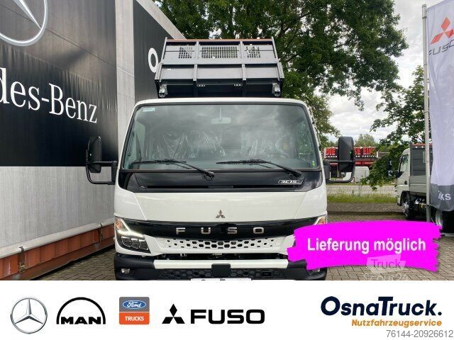 Billenőplatós furgon FUSO 3C15 AMT 3-Seitenkipper Klima,AHK 3,5t,Diffsperr