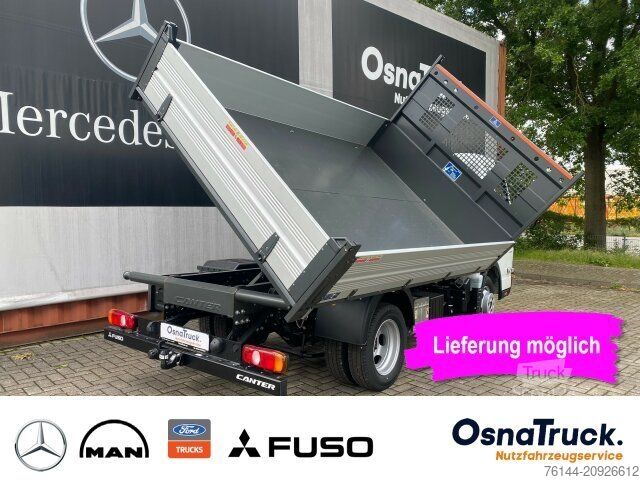 Billenőplatós furgon FUSO 3C15 AMT 3-Seitenkipper Klima,AHK 3,5t,Diffsperr